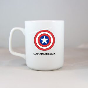 Cốc in logo Captian America